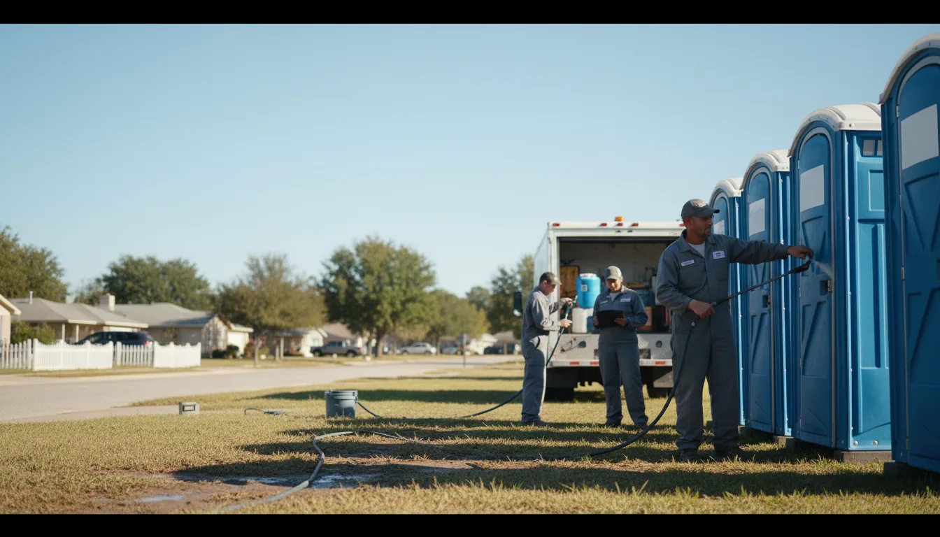 Long-Term Portable Toilet Rental in North Port, FL near me